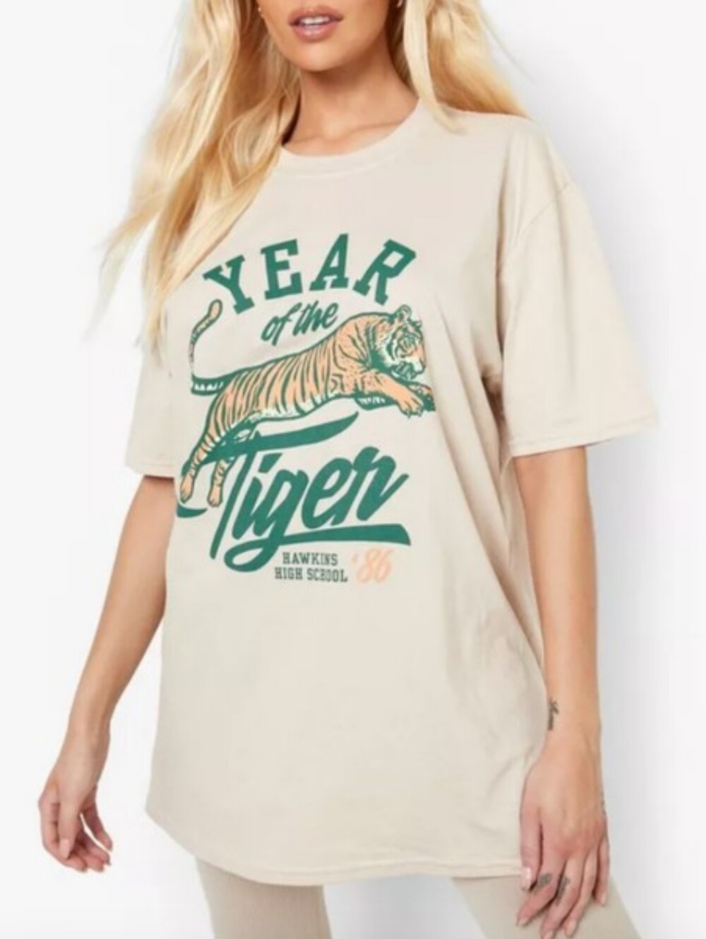 Stranger Things Hawkins High School Tigers T-shirt